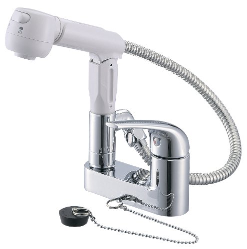 【新品未使用】サンエイ　シングルスプレー混合栓　K37000VR-13 Amazon | SANEI 【洗面用混合栓】 シングルスプレー混合栓 洗髪用 ゴム